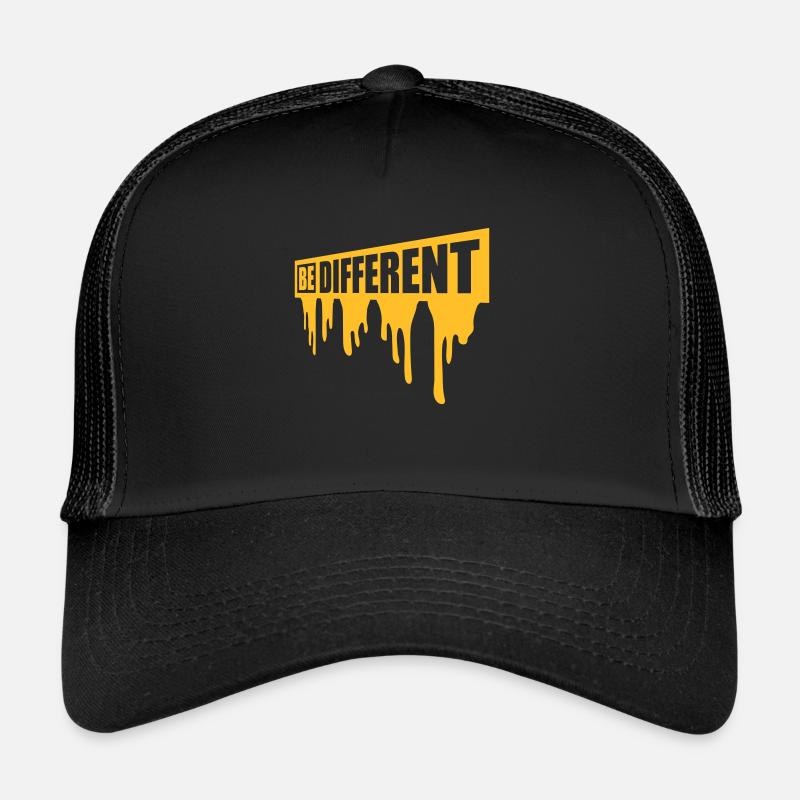 Be different Logo Design Trucker Cap