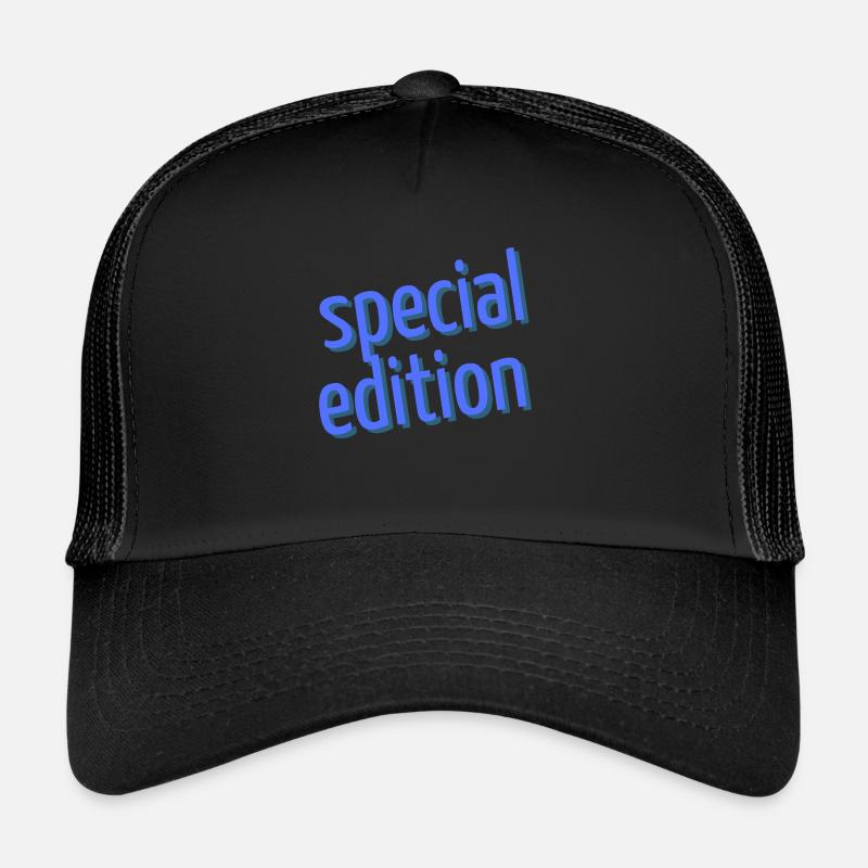 special edition 04 - Trucker Cap - Schwarz/Schwarz