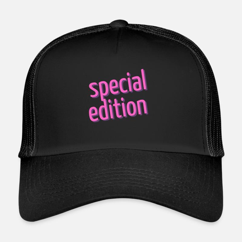 special edition 03 - Trucker Cap - Schwarz/Schwarz