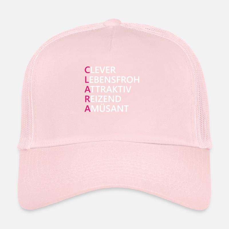 Clara Name Geschenk Trucker Cap