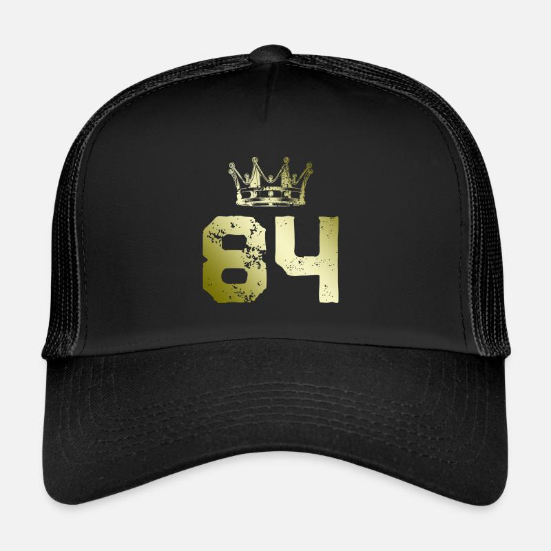 84 Couronne numérique Casquette trucker 