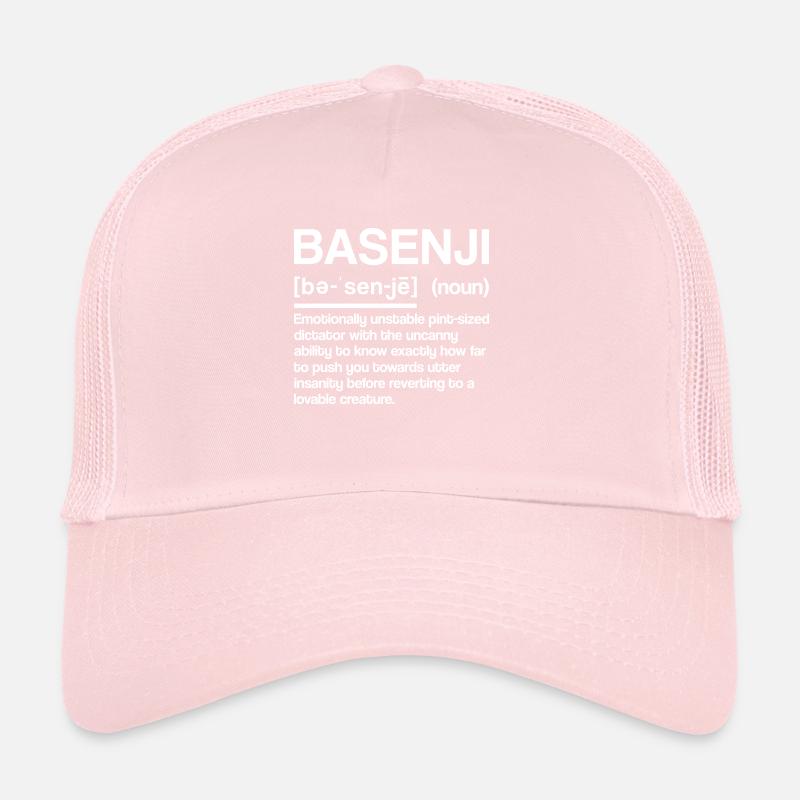 Basenji Dog Gift Trucker Cap