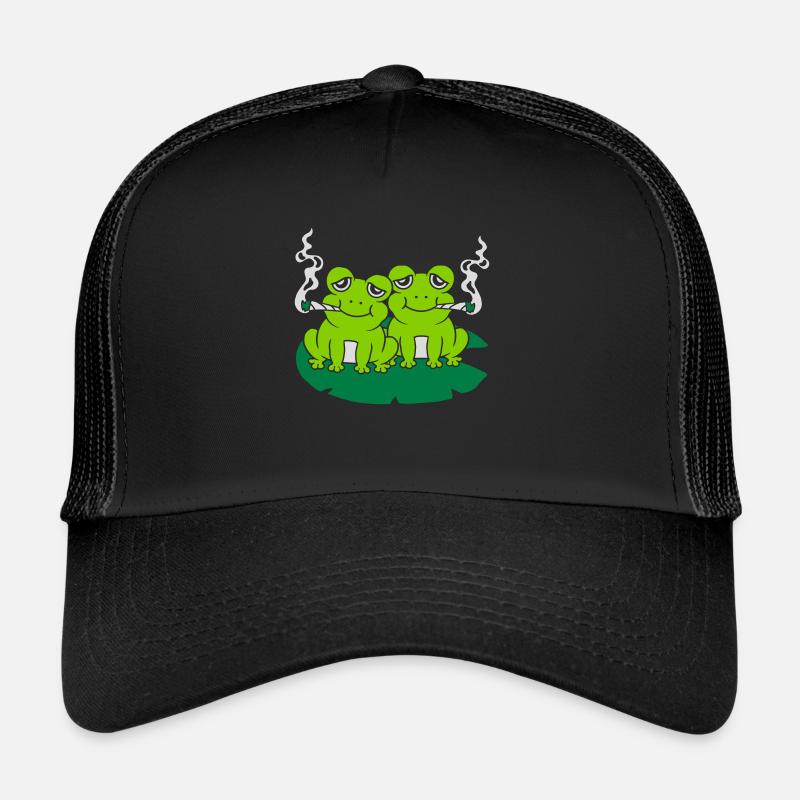 Joint smoke 2 grenouilles Casquette trucker 