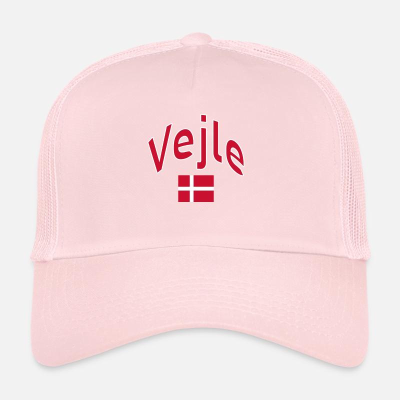 Vejle Denmark flag Trucker Cap
