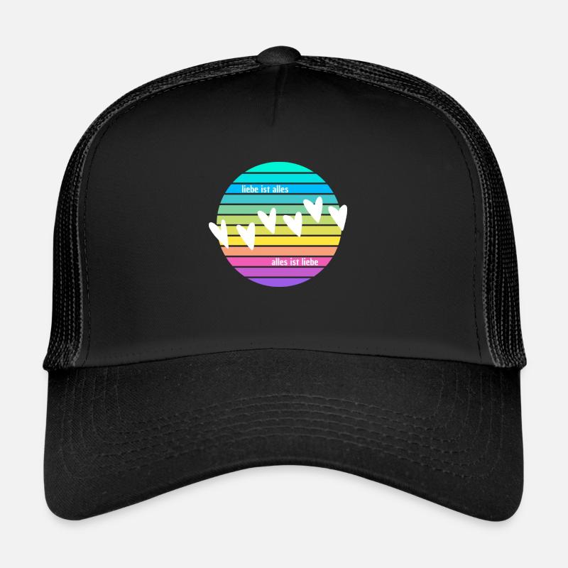 20230109 195251 0000 - Trucker Cap - Schwarz/Schwarz