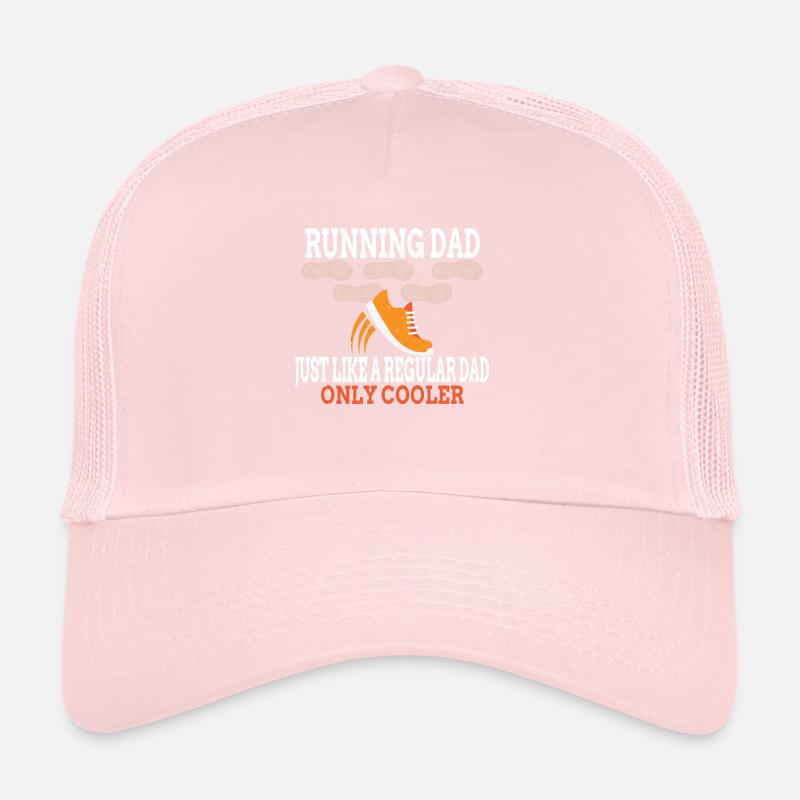 Running Dad, Just like a regular dad only cooler Trucker Cap