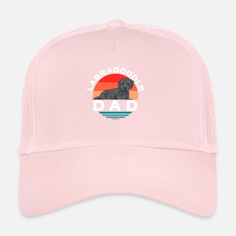 Labradoodle Chien Casquette trucker 