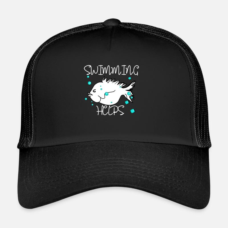 Schwimmen - Wasser Trucker Cap