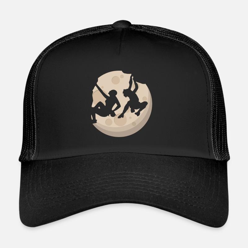 Freeclimbing im Mondlicht Trucker Cap