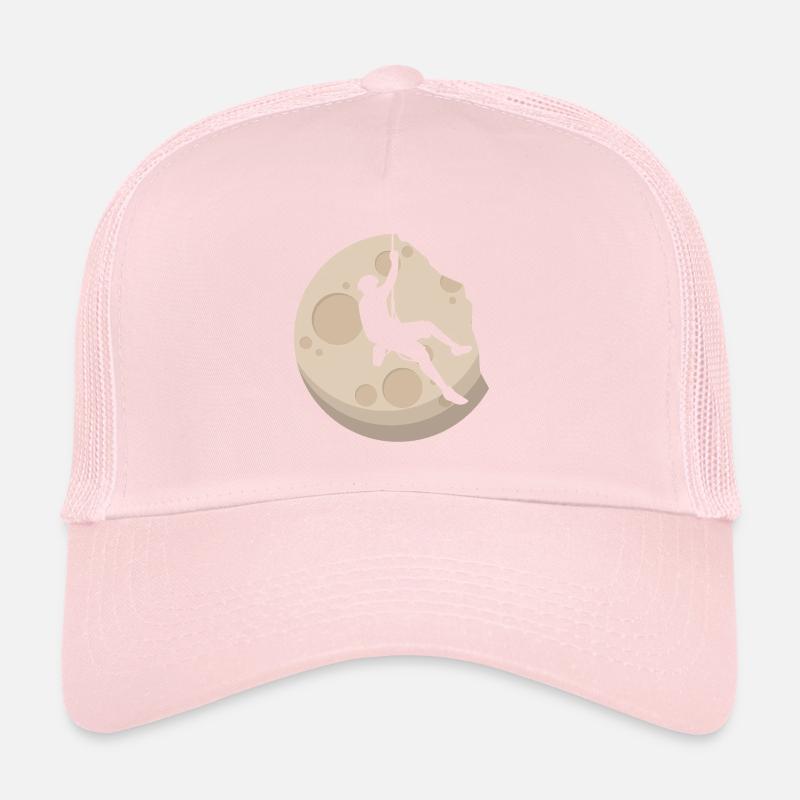 Escalade libre au clair de lune Casquette trucker 