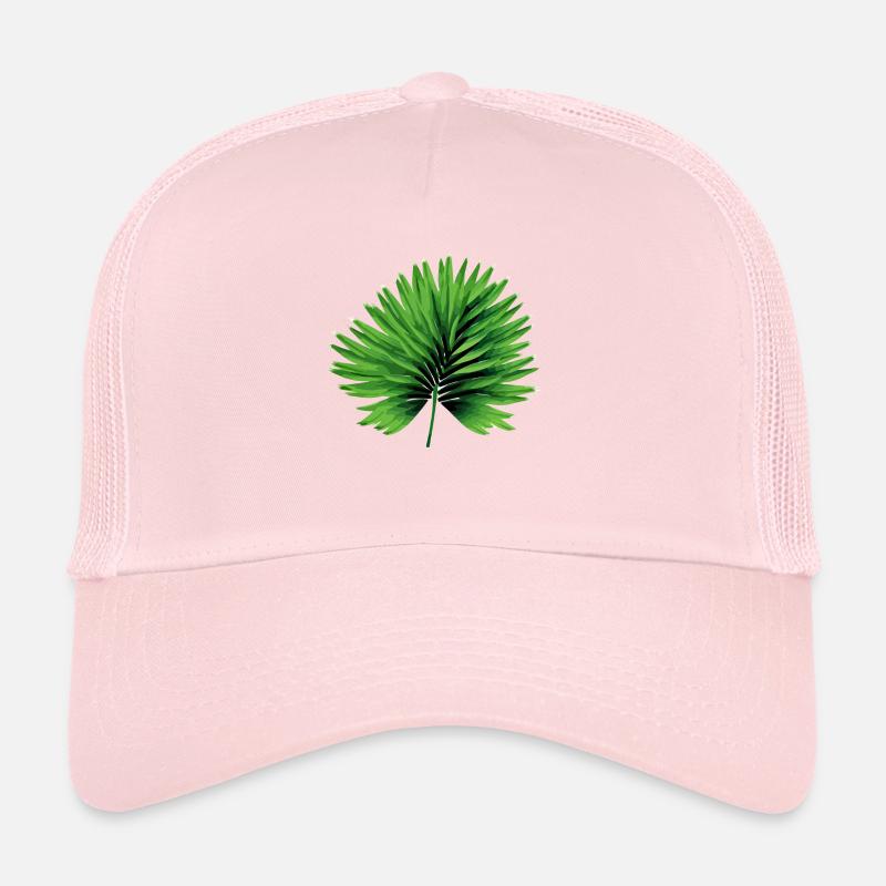 The palm leaf Trucker Cap