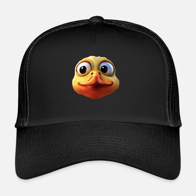 Ente - Trucker Cap - Schwarz/Schwarz