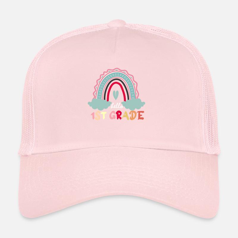 Boho Kindergarten Squad Gift Trucker Cap