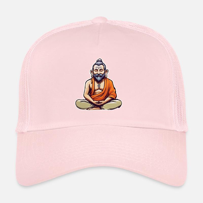 Meditation modern Trucker Cap