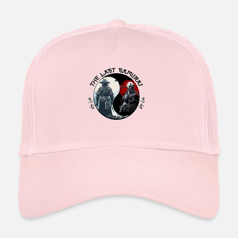 ying yang samurai Trucker Cap