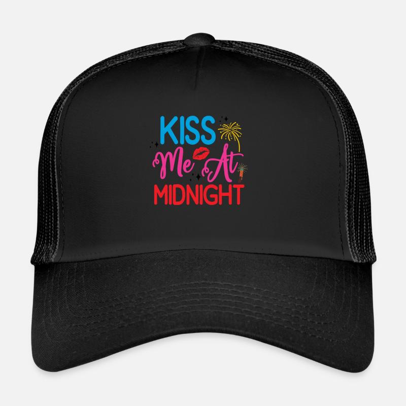 Kiss Me At Midnight Trucker Cap