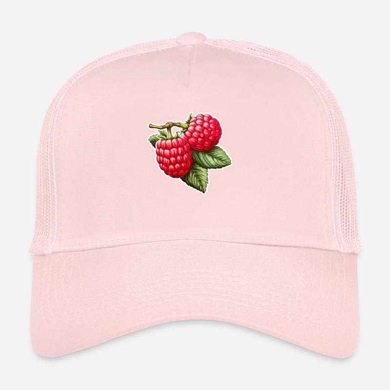 Himbeere Doppelfrucht Trucker Cap