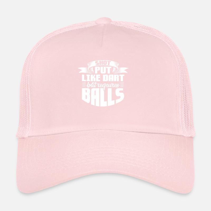 Lancer du poids comme une fléchette mais nécessite des balles lourdes Casquette trucker 