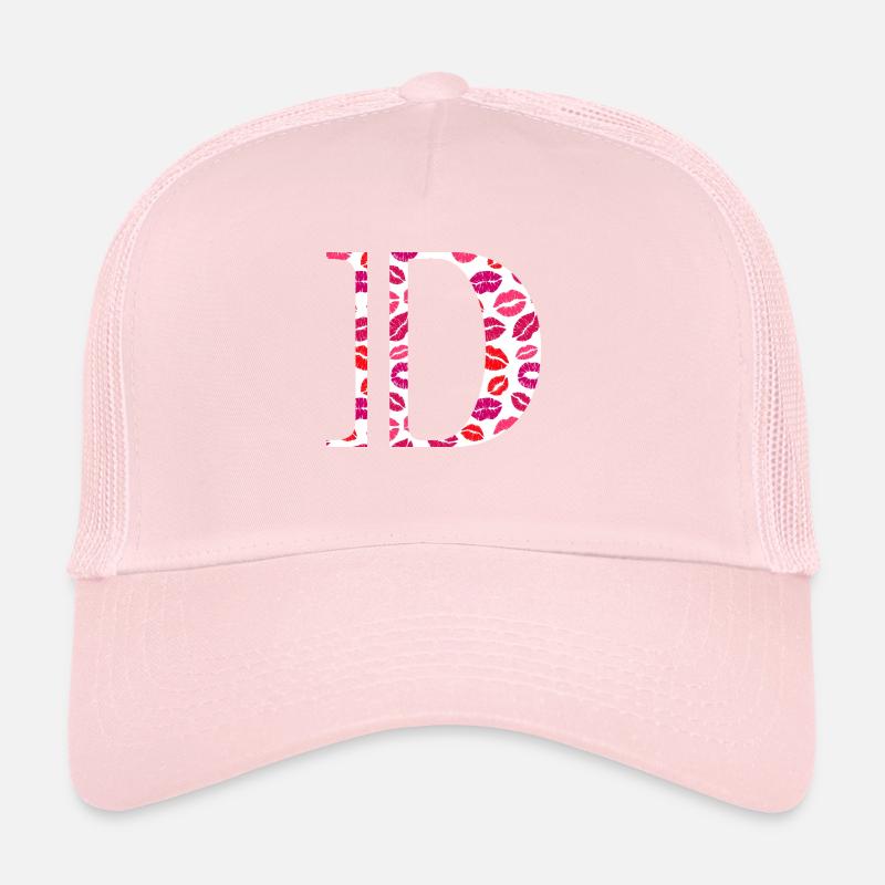 Lettre d bisous Casquette trucker 