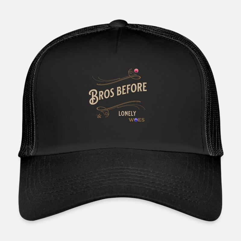 Fraternité Bros Amitié Loyal Solidaire Casquette trucker 
