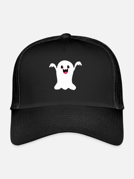 geist - Casquette trucker  - noir/noir - Devant