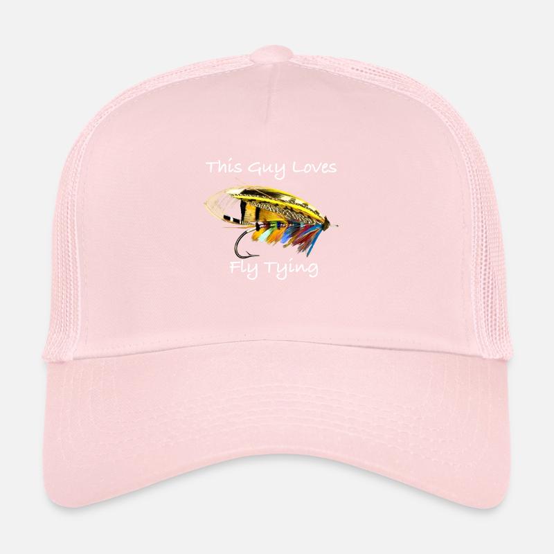 This Guy Loves Fly Tying Ghost fly No1 Trucker Cap
