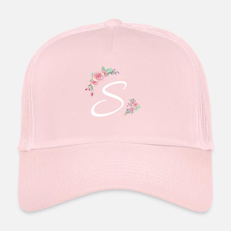 Brief s Blumen Trucker Cap