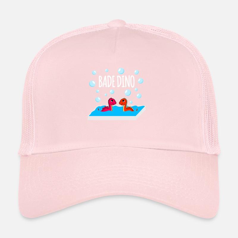Bathing Dinos Trucker Cap