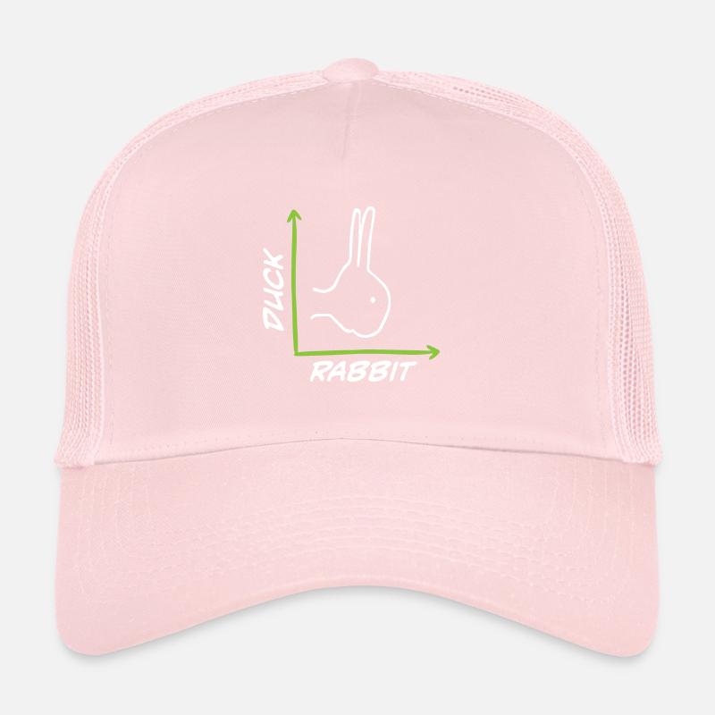 Science Nerd Duck Rabbit Physics Math Geek Trucker Cap