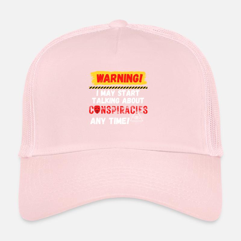 Conspirations d’avertissement Casquette trucker 