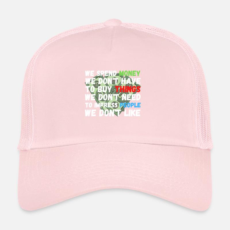 Dépenser de l’argent Casquette trucker 