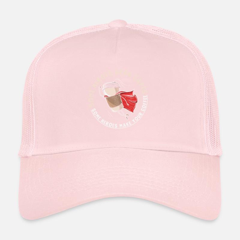 Some heroes make your Coffee Trucker Cap