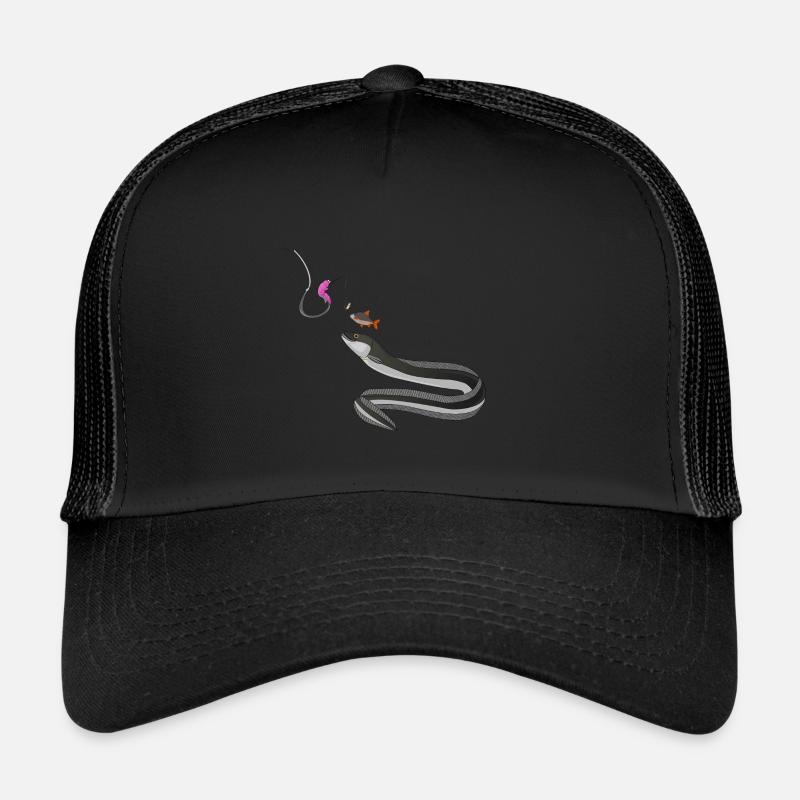 Aalrounder - Fishyworm - Aal Angeln Trucker Cap