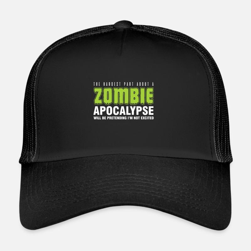 Apocalypse zombie Casquette trucker 