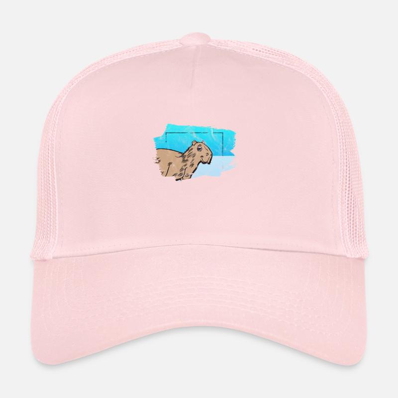 Capybara mignon Casquette trucker 