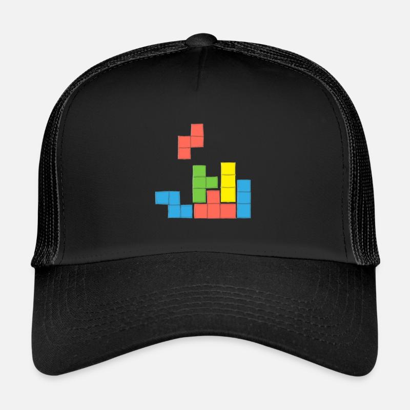 Retro Game tetriss spiel Trucker Cap