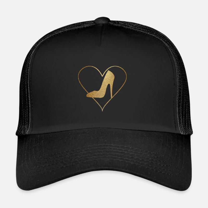 Goldener Schuh - Pumps - High Heels Trucker Cap