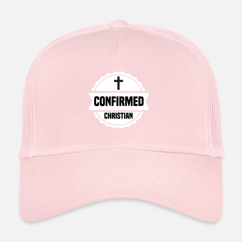 Confirmation catholique Confirmé Ki chrétienne Casquette trucker 