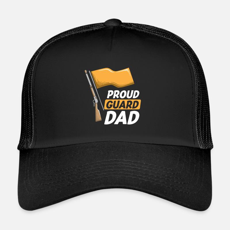 Fier Garde Papa Garde Couleur Papa Père Casquette trucker 