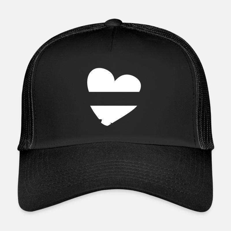 Herz Logo - Liebes Emblem Trucker Cap