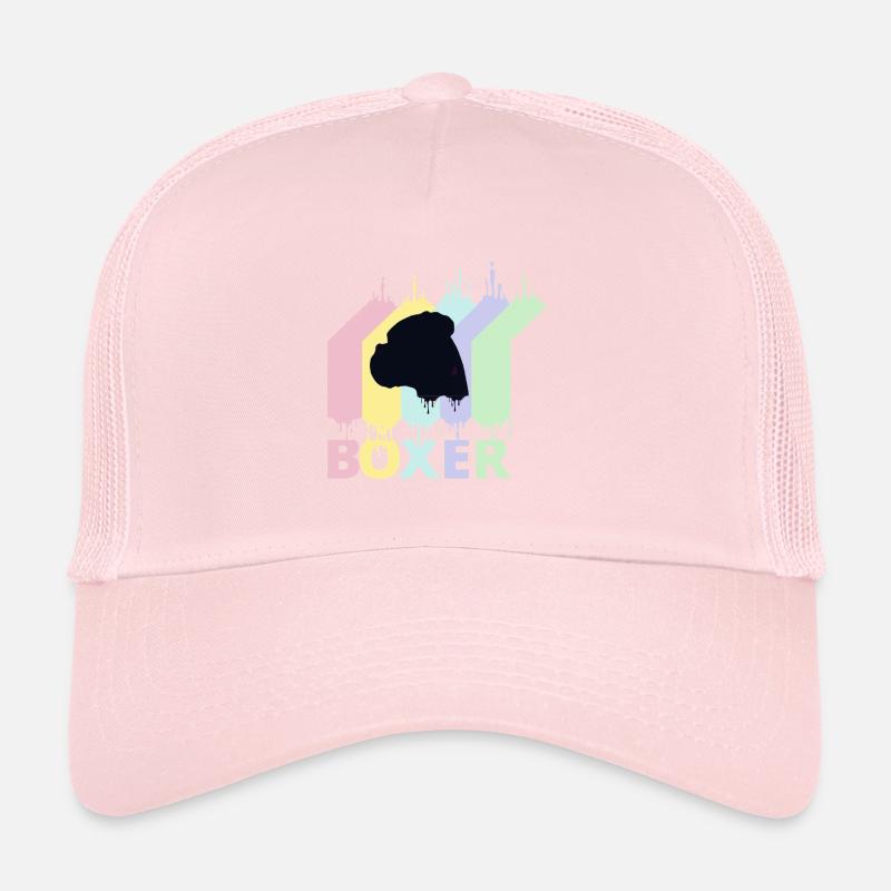 Boxer Shirt Pastel Gradient Drop 1 Trucker Cap