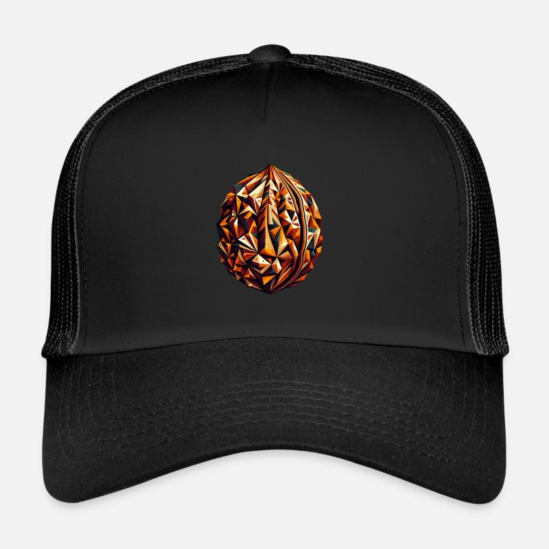 Abstrakte geometrische Mutter - Farbdesign Trucker Cap