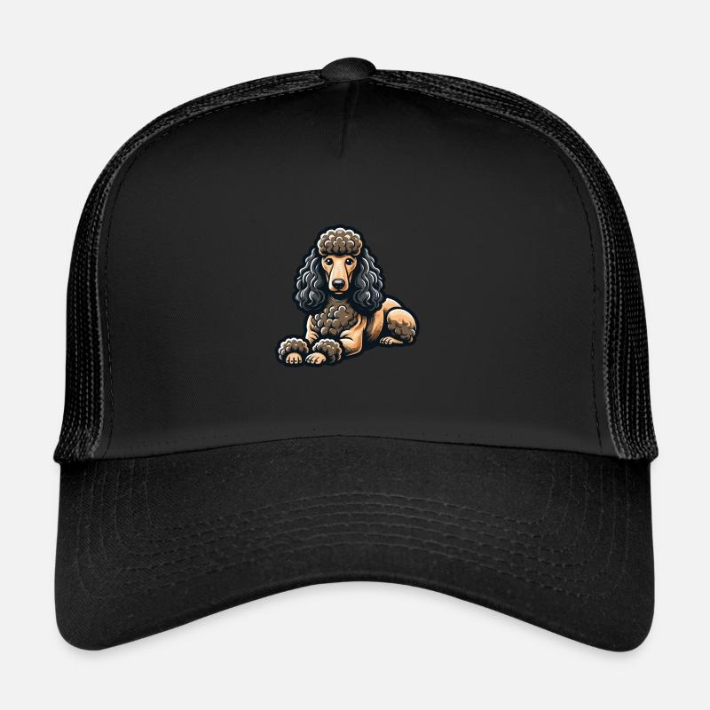 Pudel - Trucker Cap - Schwarz/Schwarz