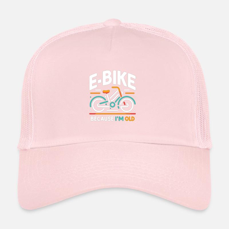 E-Bike Weil ich alt bin Trucker Cap