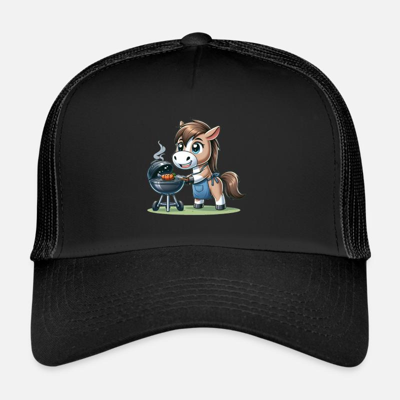 Cheval BBQ mignon Casquette trucker 