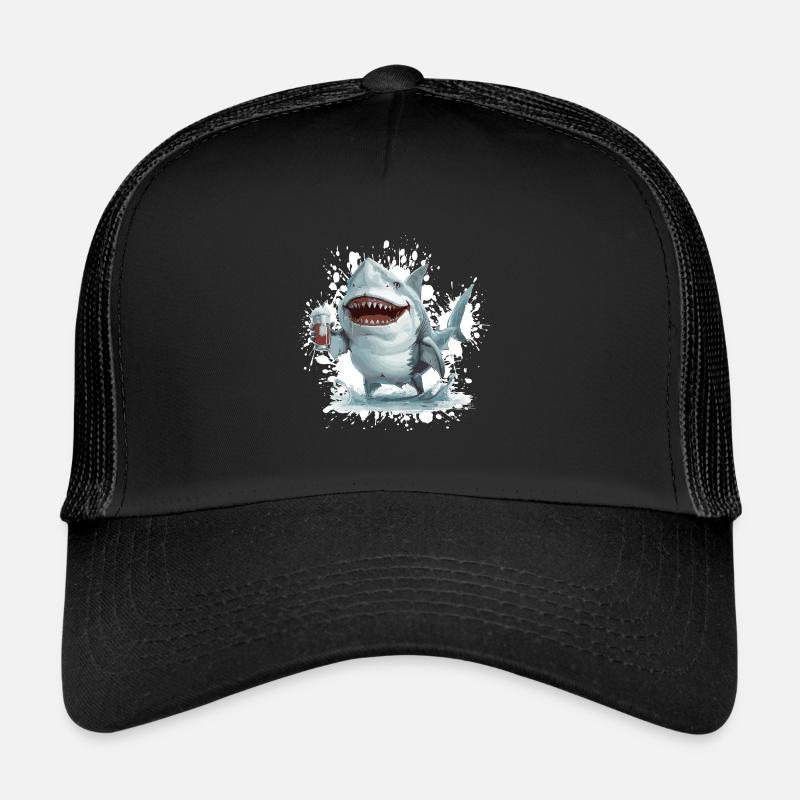 Bière de requin drôle Casquette trucker 
