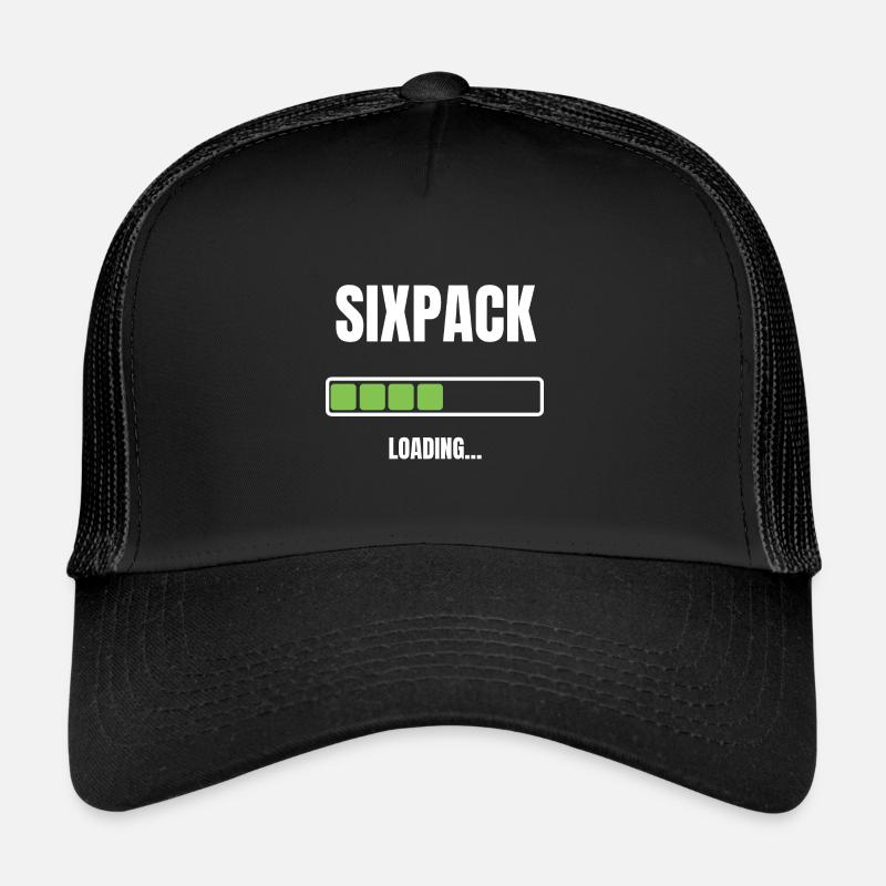 Sixpack Waschbrettbauch loading Bauchmuskeln Trucker Cap