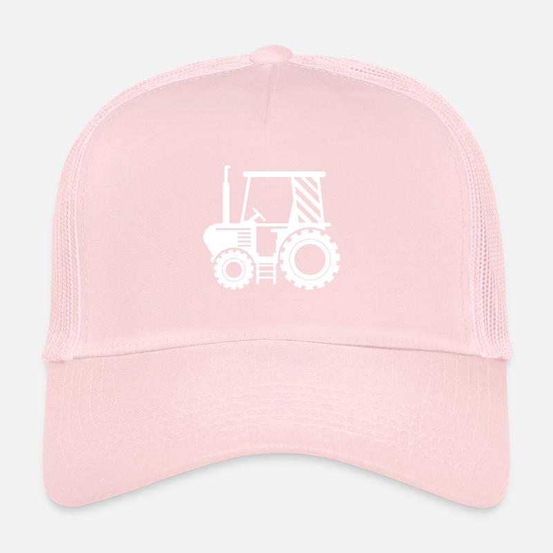 Tractor Farmer Tractor Bauer Design color selectable Trucker Cap