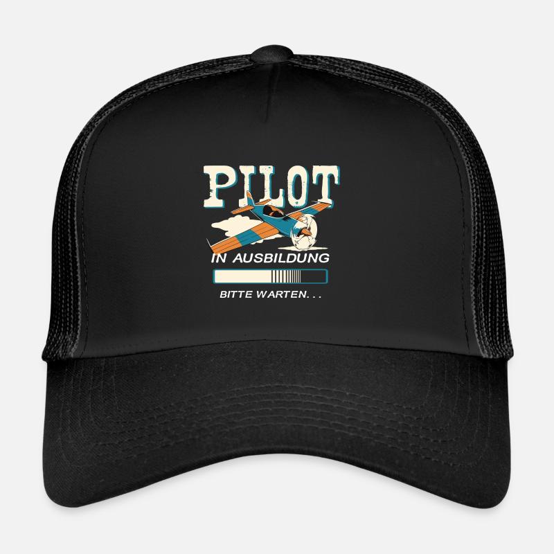 Pilot in training aircraft Trucker Cap