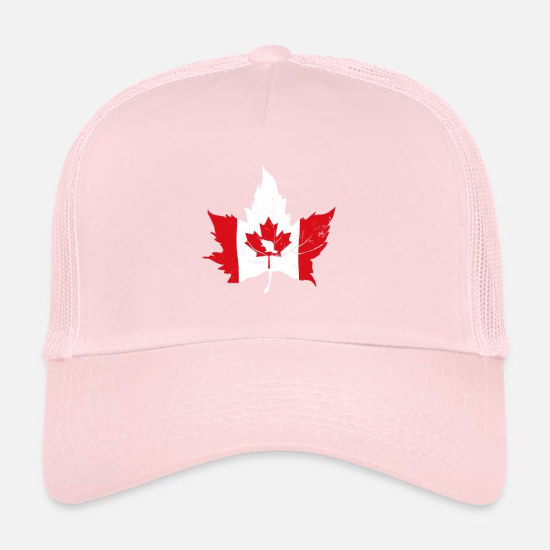 Canada Maple Flag Trucker Cap